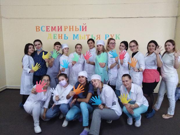 В ВГМУ им. Н.Н. Бурденко прошла акция, посвященная «Всемирному дню мытья рук»