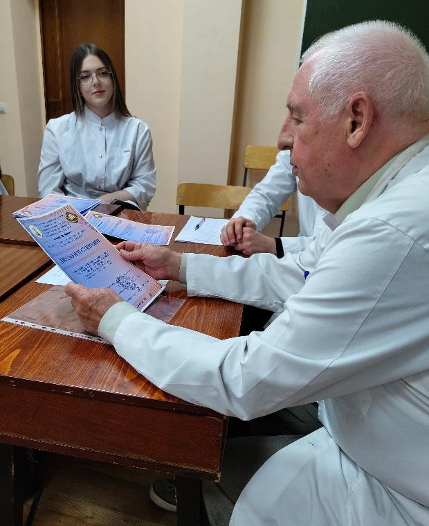 Заседание СНК кафедры судебной медицины