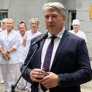 Ректор ВГМУ им. Н.Н. Бурденко профессор И.П. Мошуров принял участие в церемонии открытия памятника К.В. Федяевскому