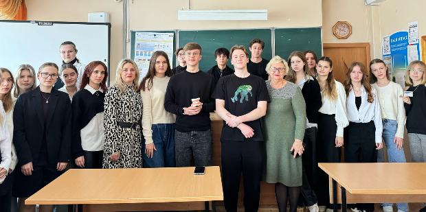 Встреча сотрудников кафедры патологической физиологии с обучающимися средних общеобразовательных учреждений города Воронежа