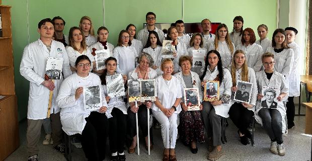 Заседание СНК кафедры госпитальной терапии и эндокринологии, посвященное 80-летию Победы в Великой Отечественной войне