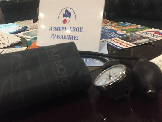 Итоги акции «Измерь свое артериальное давление»