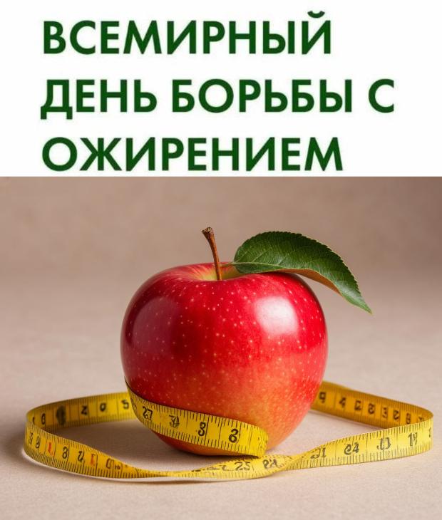 11 октября – Всемирный день борьбы с ожирением 