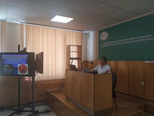 В целях укрепления сотрудничества. Встреча с врачами-хирургами и медицинским персоналом Липецкой области